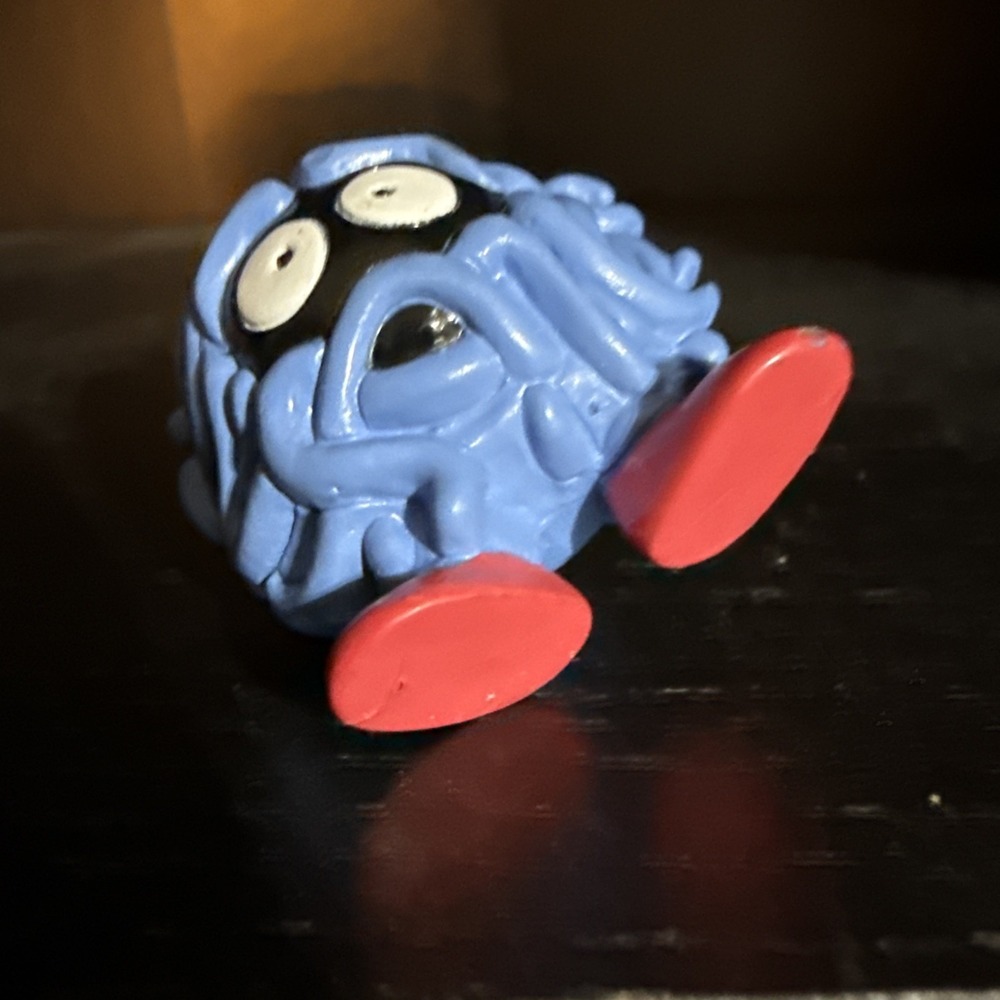 Authentic 90s Pokemon TOMY Tangela Figure #114 Rare Stamped Pocket Monster Vtg - Picture 6 of 6